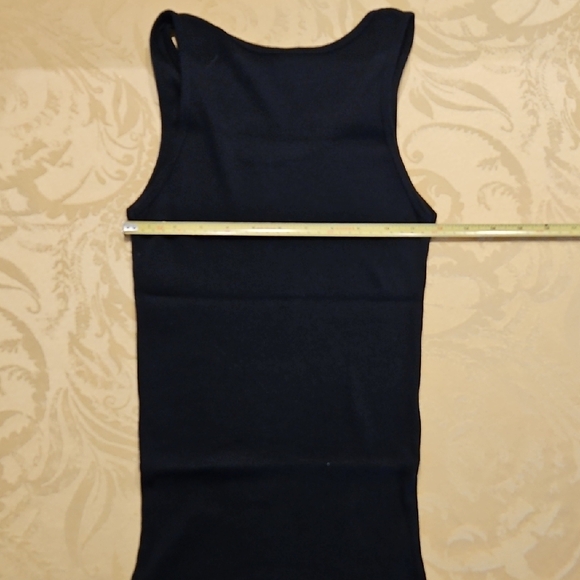 Harley Davidson Black Tank Top with Screaming Eagle Embellished Logo - Picture 3 of 8